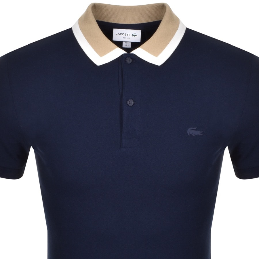 Alternative Image for ProductLacoste Short Sleeved Polo T Shirt Navy2